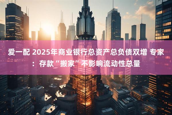 爱一配 2025年商业银行总资产总负债双增 专家：存款“搬家”不影响流动性总量